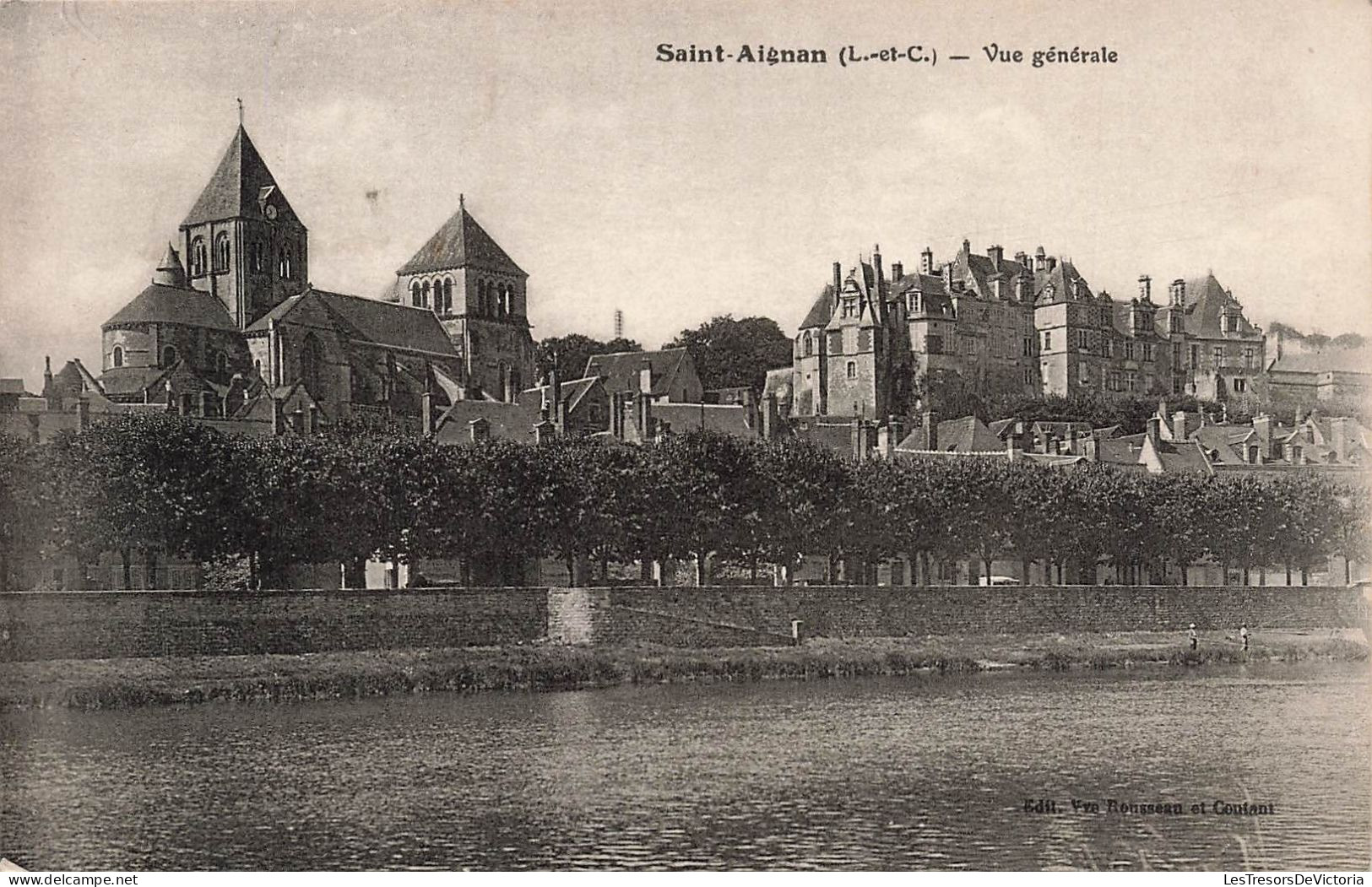 FRANCE - Saint Aignan - Vue Générale - Carte Postale Ancienne - Saint Aignan