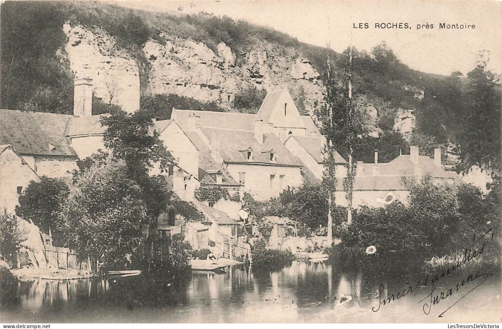 FRANCE - Montoire - Les Roches - Carte Postale Ancienne - Montoire-sur-le-Loir