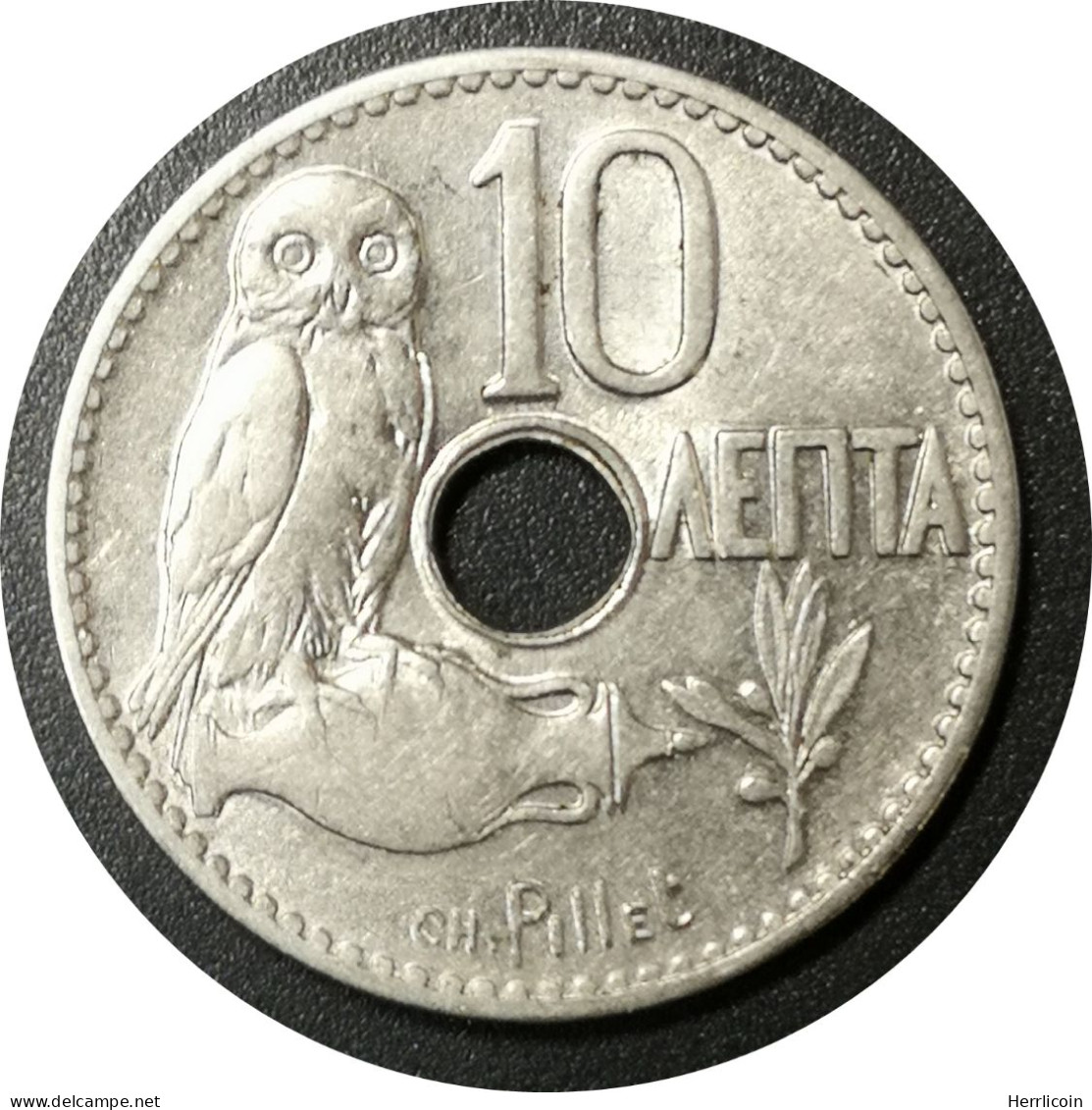 Monnaie Grèce - 1912 - 10 Lepta - George I Royaume - Grèce