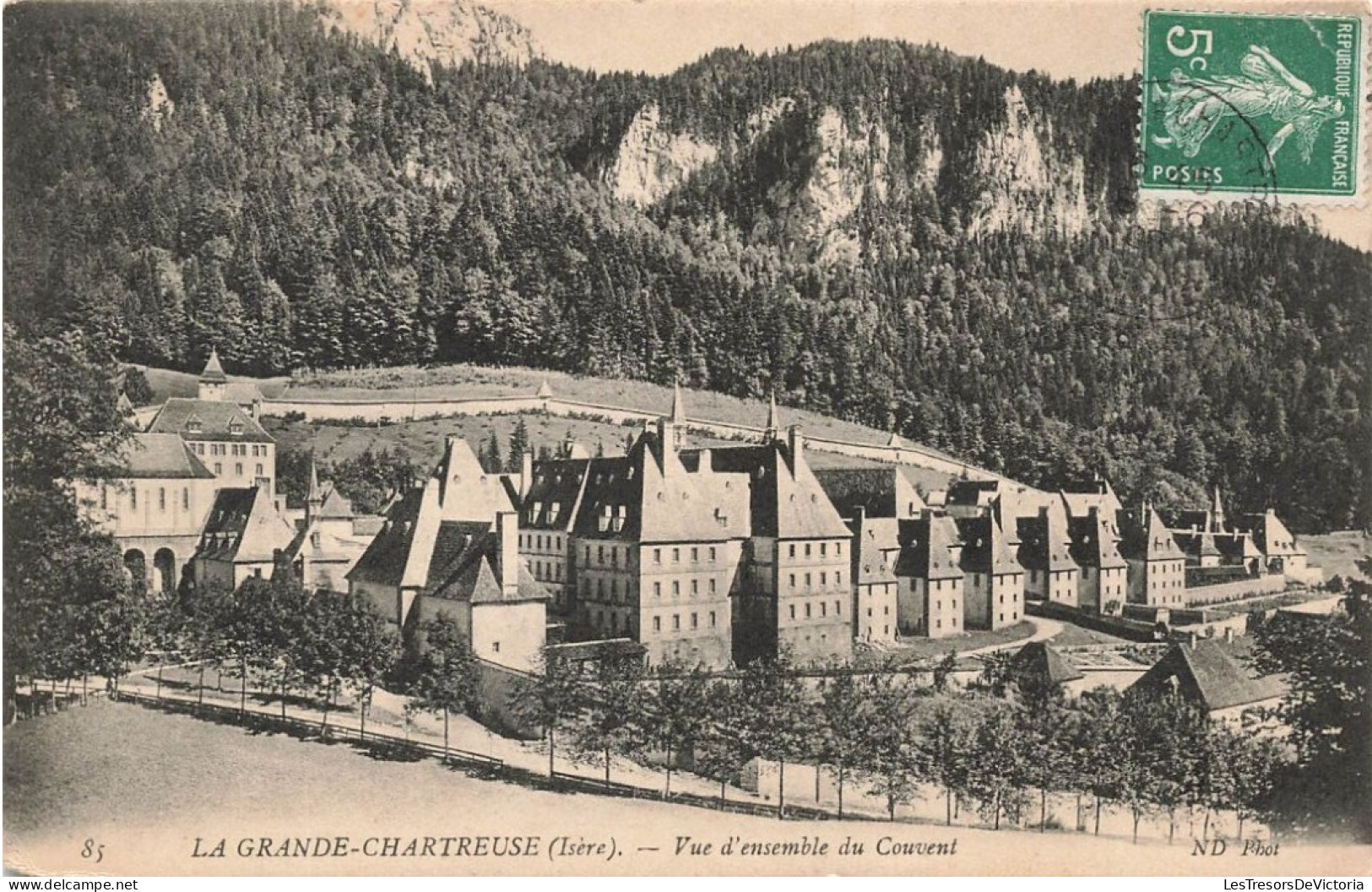 FRANCE - La Grande Chartreuse - Vue D'ensemble Du Couvent - Carte Postale Ancienne - Chartreuse