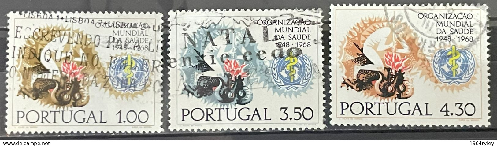 PORTUGAL  - (0) - 1968 -  #  1038/1040 - Gebruikt