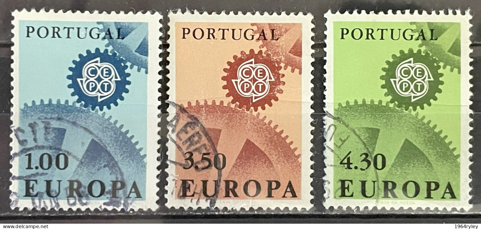 PORTUGAL  - (0) - 1967 -  #  1007/1009 - Usado
