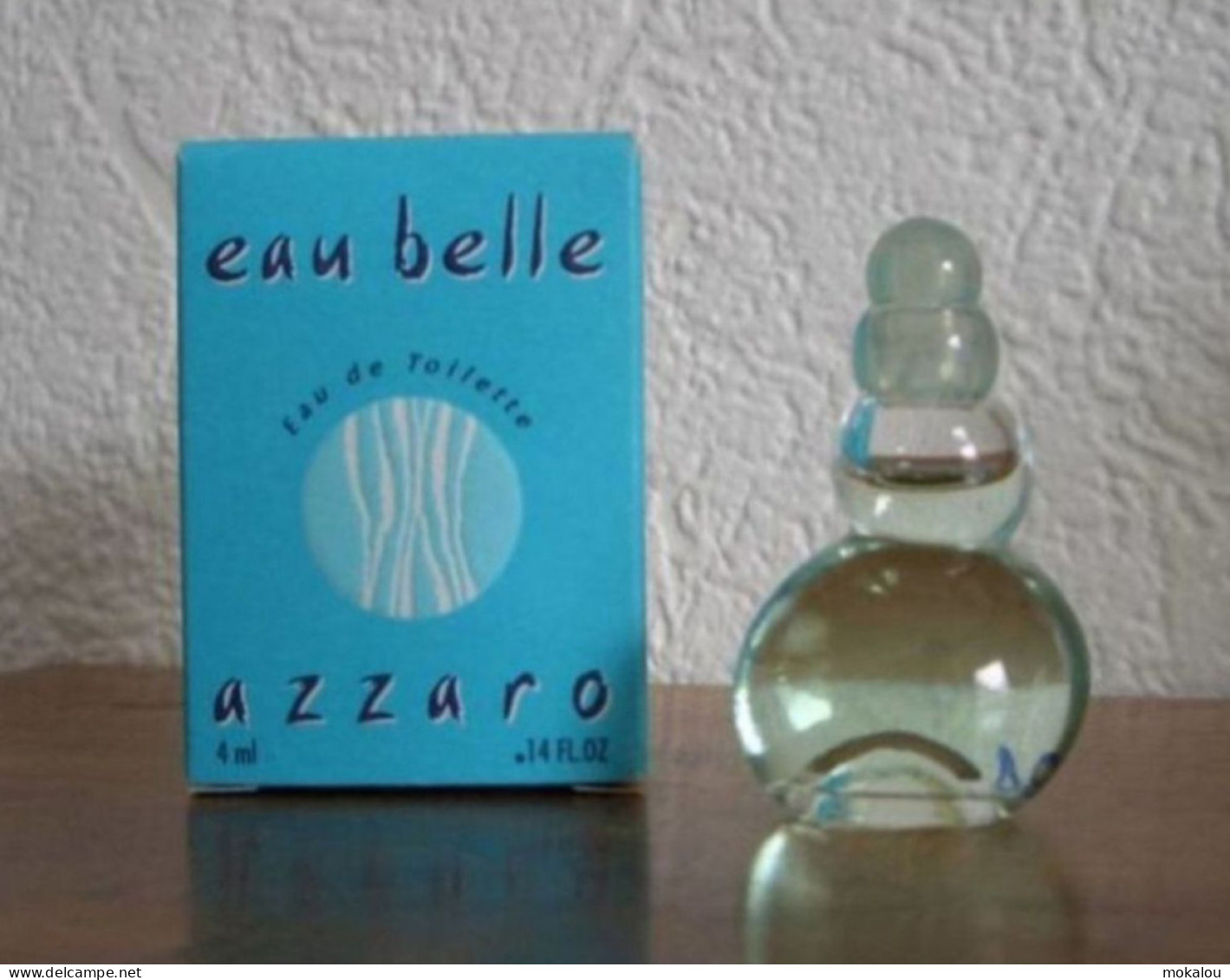 Miniature Azzaro Eau Belle EDT 4ml A/boite - Miniaturen Damendüfte (mit Verpackung)