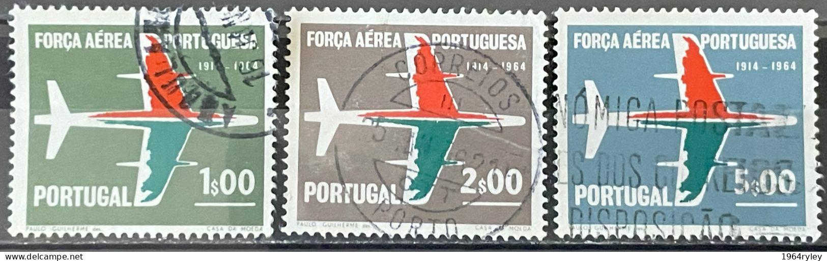 PORTUGAL  - (0) - 1965 -  #  993/995 - Used Stamps