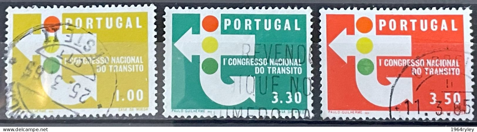 PORTUGAL  - (0) - 1965 -  #  955/957 - Usati