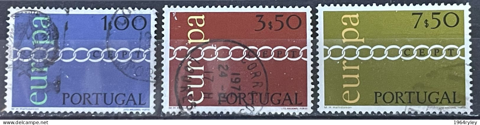 PORTUGAL  - (0) - 1971 -  #  1094/1096 - Usado