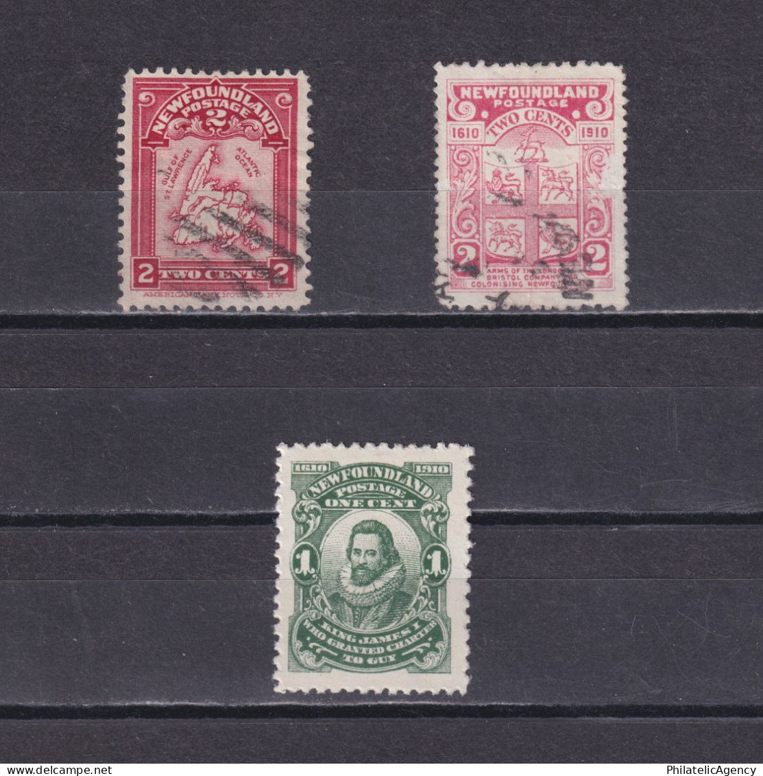 NEWFOUNDLAND CANADA 1908-1910, Set Of Stamps, MH/Used - 1908-1947