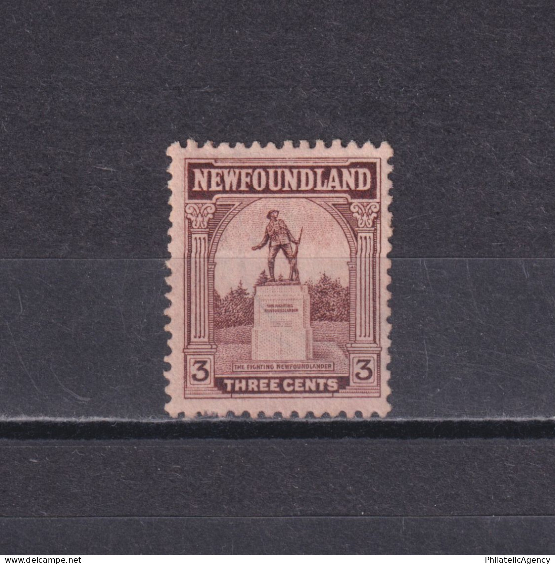 NEWFOUNDLAND CANADA 1923, SG #151, Statue Of The Fighting Newfoundlander St. John's, MH - 1908-1947