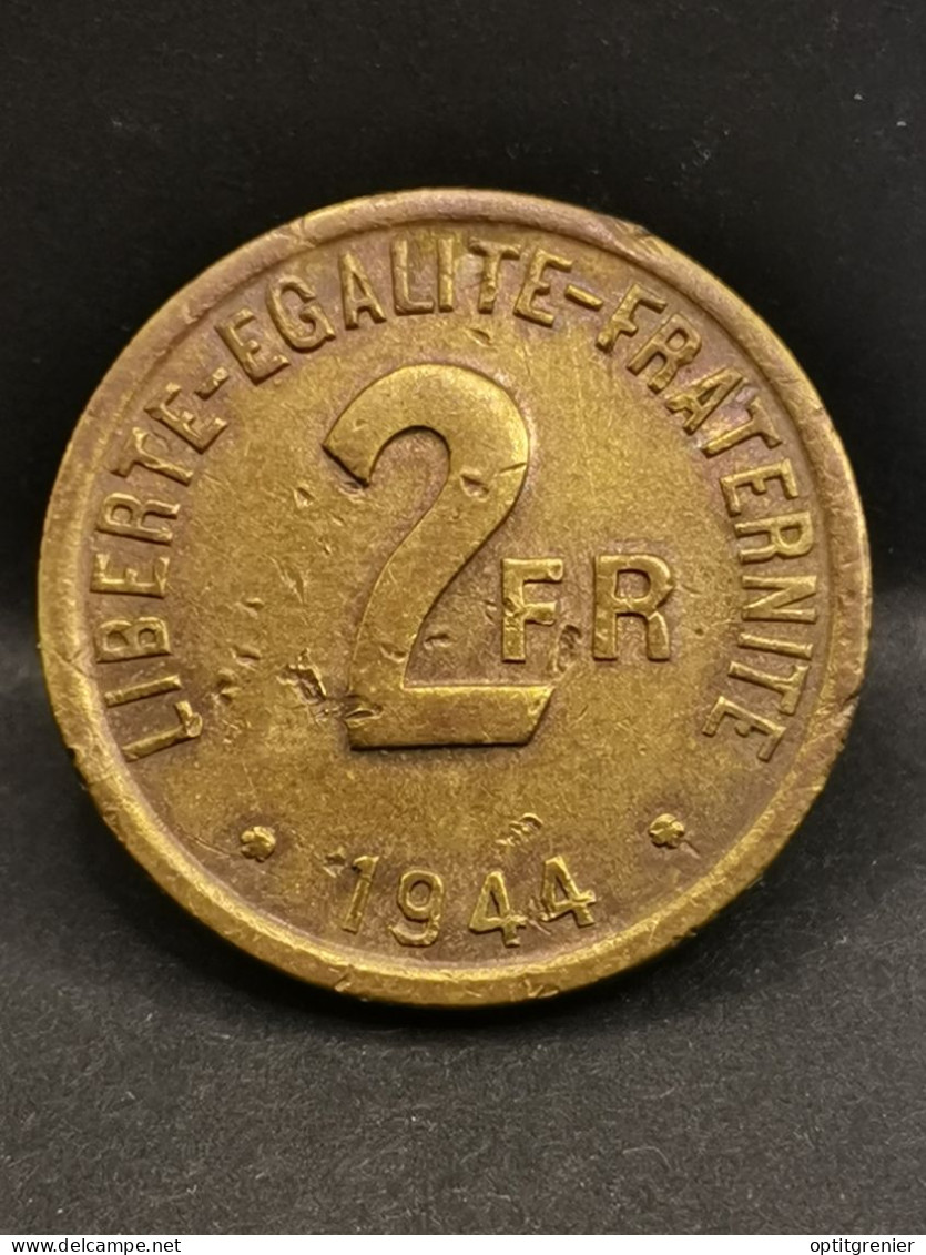 2 FRANCS 1944 PHILADELPHIE / FRANCE - 2 Francs