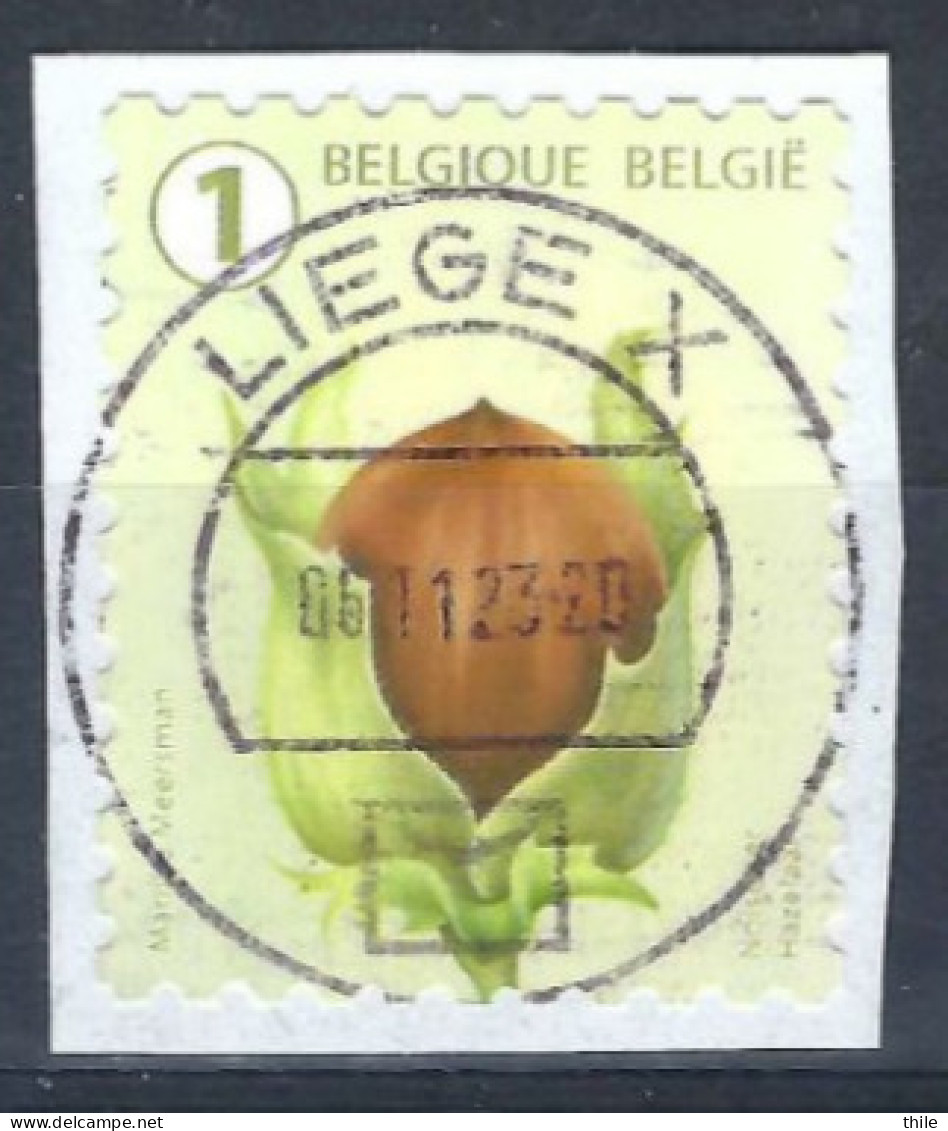 COB 5025 (o) - Noisetier - Hazelaar - Used Stamps