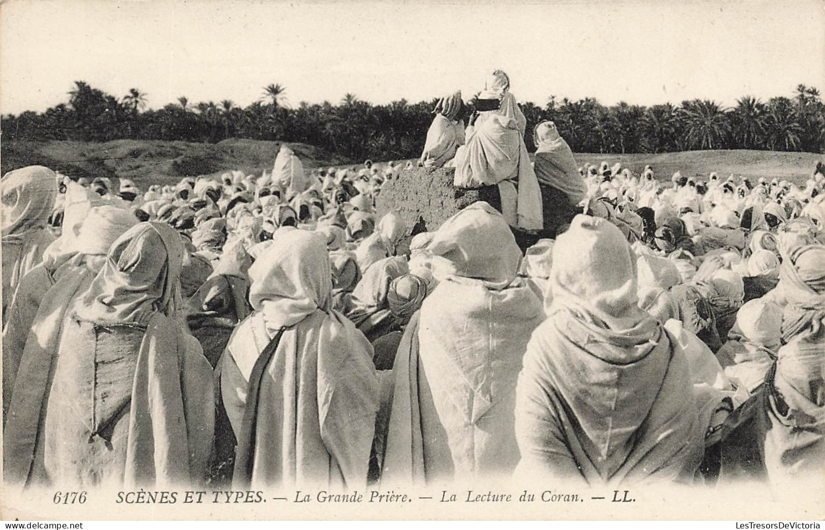 RELIGIONS & CROYANCES - La Grande Prière - La Lecture Du Coran - Carte Postale Ancienne - Islam