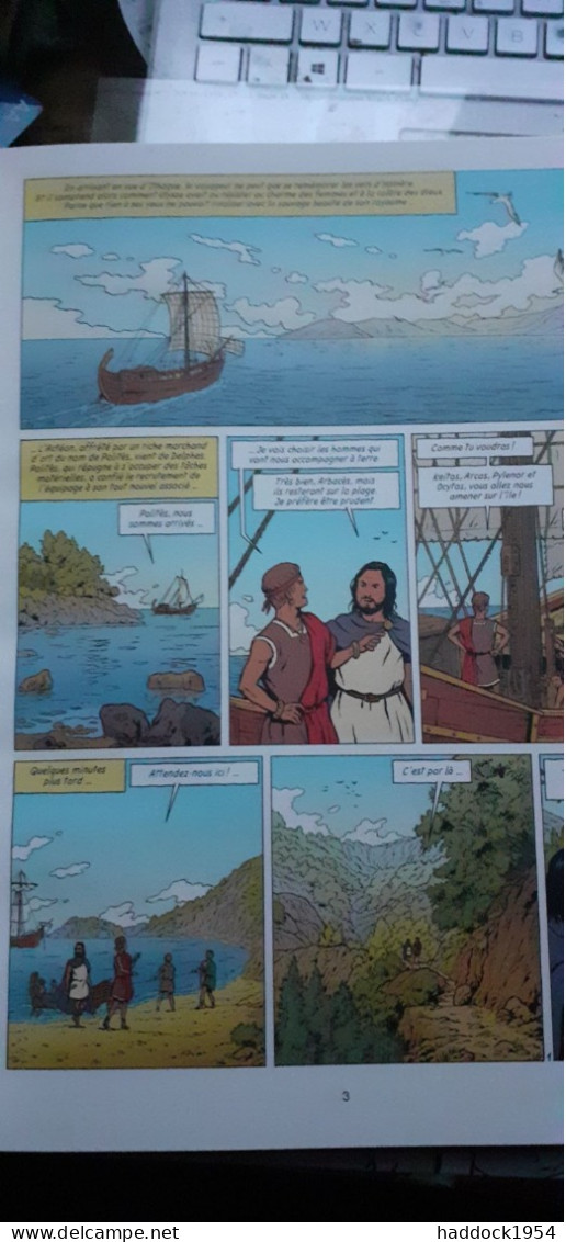 Le Bouclier D'achille ALIX SEITER JAILLOUX MARTIN Casterman - Canal Bd 2023 - Erstausgaben