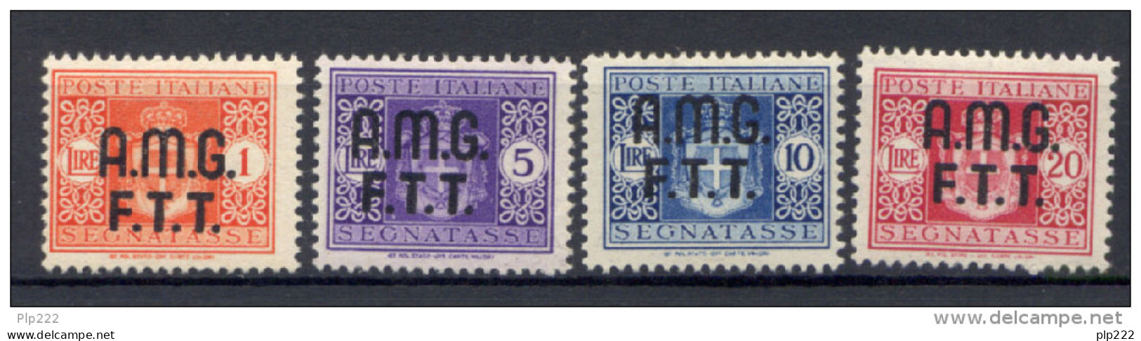 Trieste A 1947 Segnatasse Sass S.1/4 */MLH VF/F - Strafport