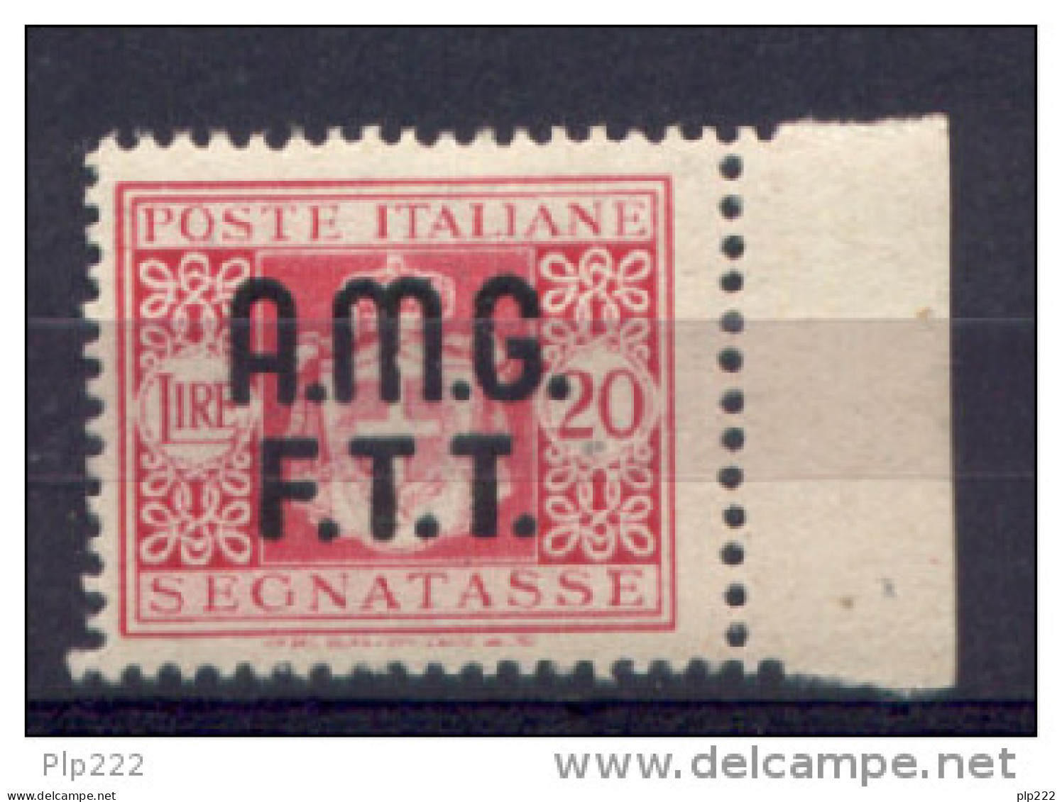 Trieste A 1947 Segnatasse Sass. S 4 **/MNH VF - Impuestos