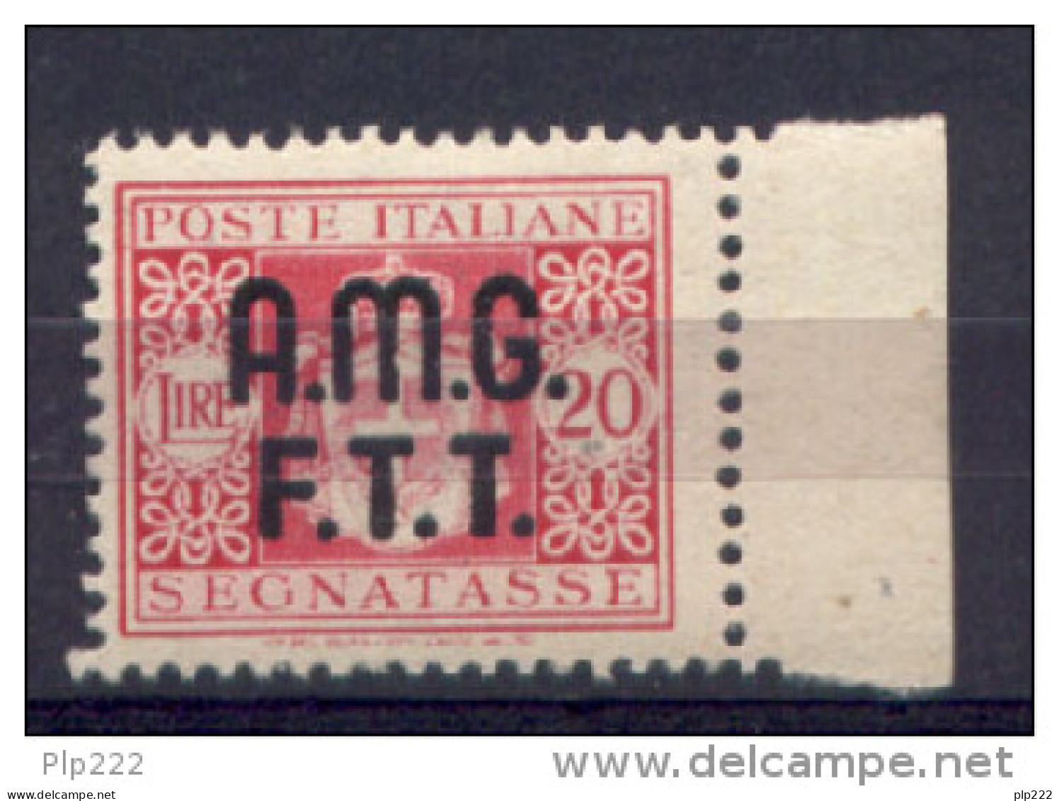 Trieste A 1947 Segnatasse Sass. S 4 **/MNH VF - Strafport