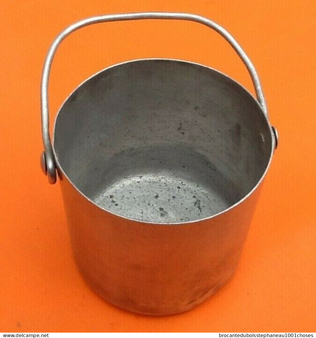 Années 1930 Pot à Couvercle / Gamelle Aluminium  Gratieux (Fernand) Paris - Altri & Non Classificati
