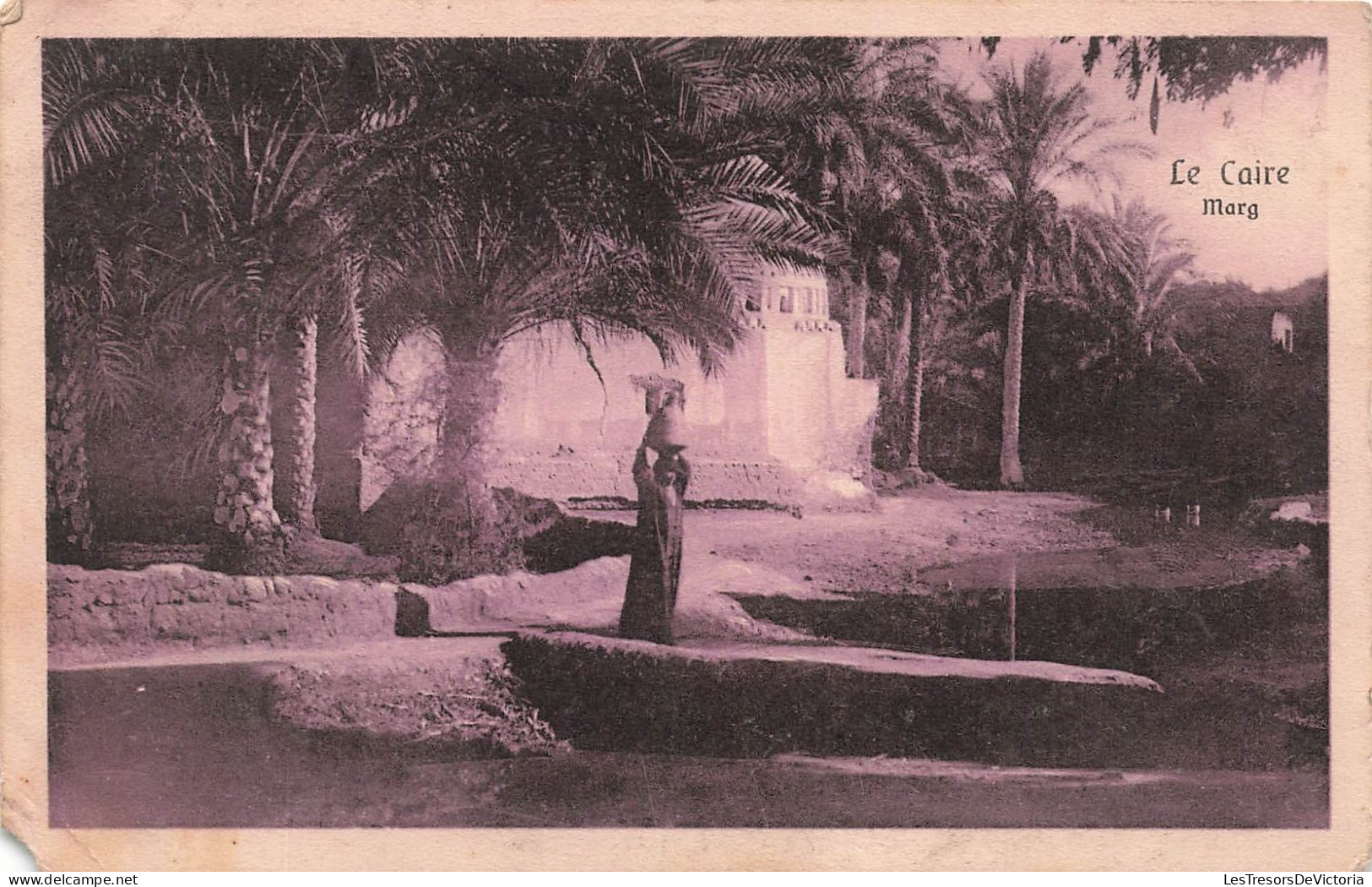 EGYPTE - Le Caire - Marg - Servante Allant Chercher De L'eau  - Carte Postale Ancienne - Cairo