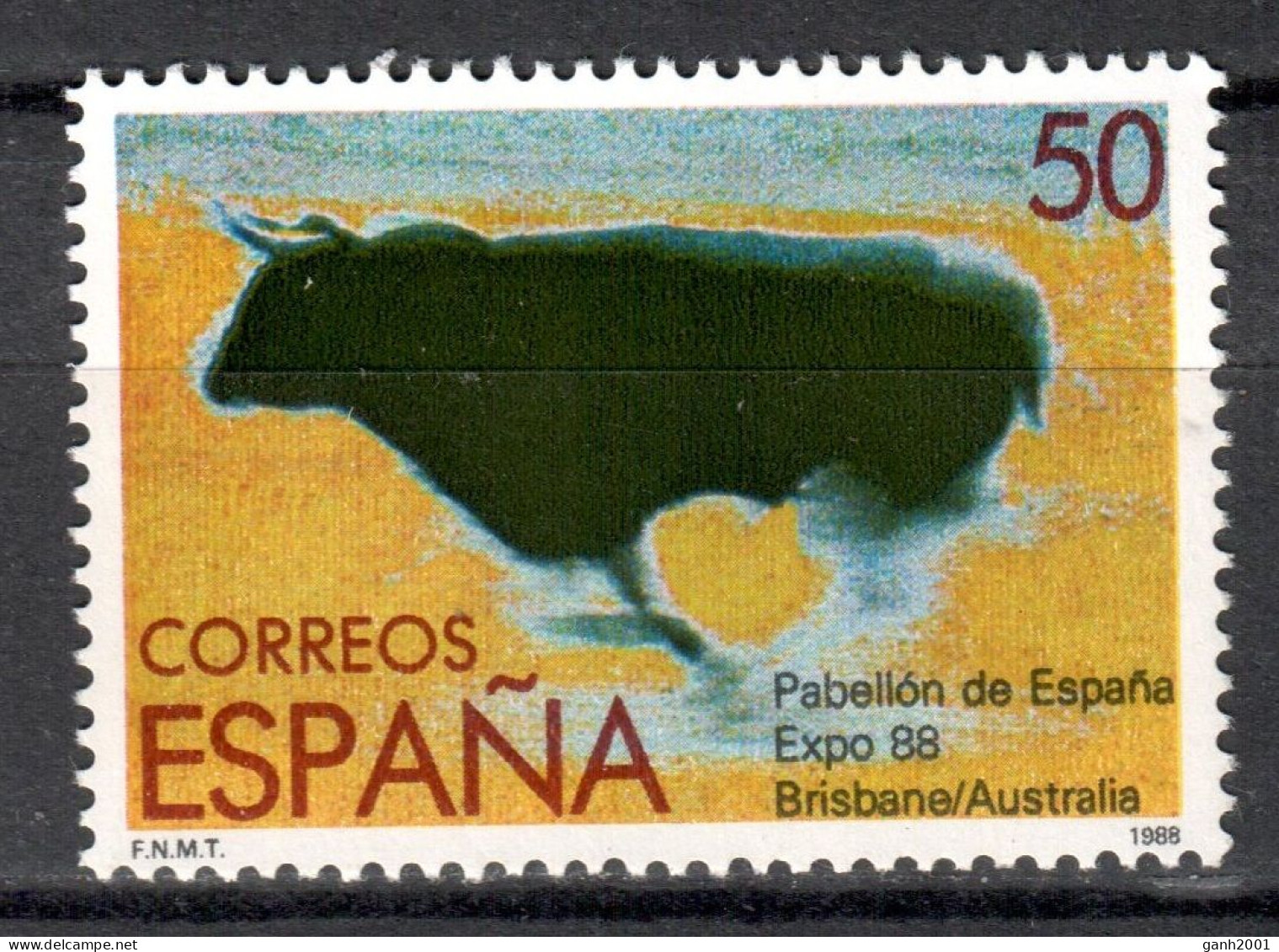 Spain 1988 España / Expo'88 Brisbane Australia Spanish Pavilion MNH Pabellón Español / Mn04  2-6 - Sonstige & Ohne Zuordnung