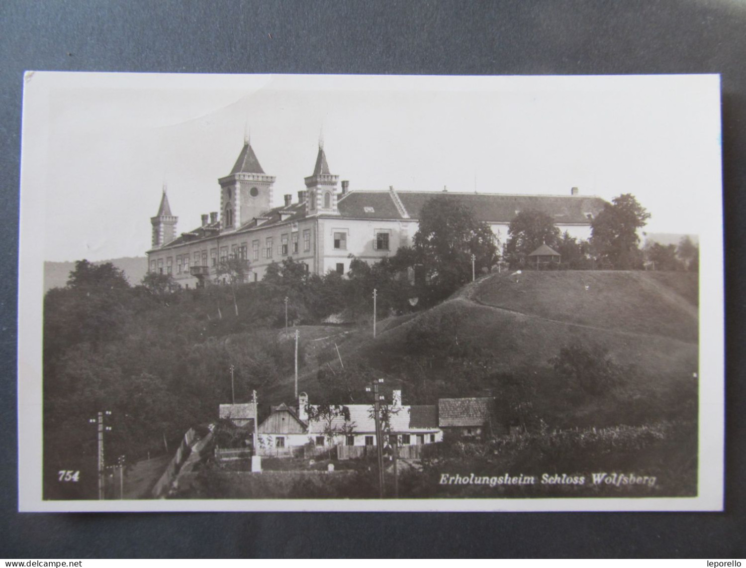 AK Schloss Wolfsberg Bei Angern Krems Post Hollenburg 1932   // D*57706 - Krems An Der Donau