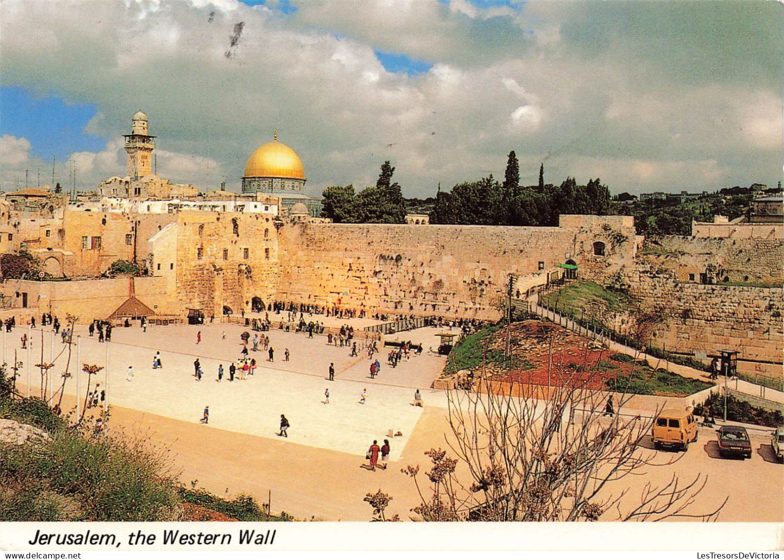 ISRAEL - Jérusalem - Vue Sur Le Mur Occidental - Animé - Colorisé - Carte Postale - Israel