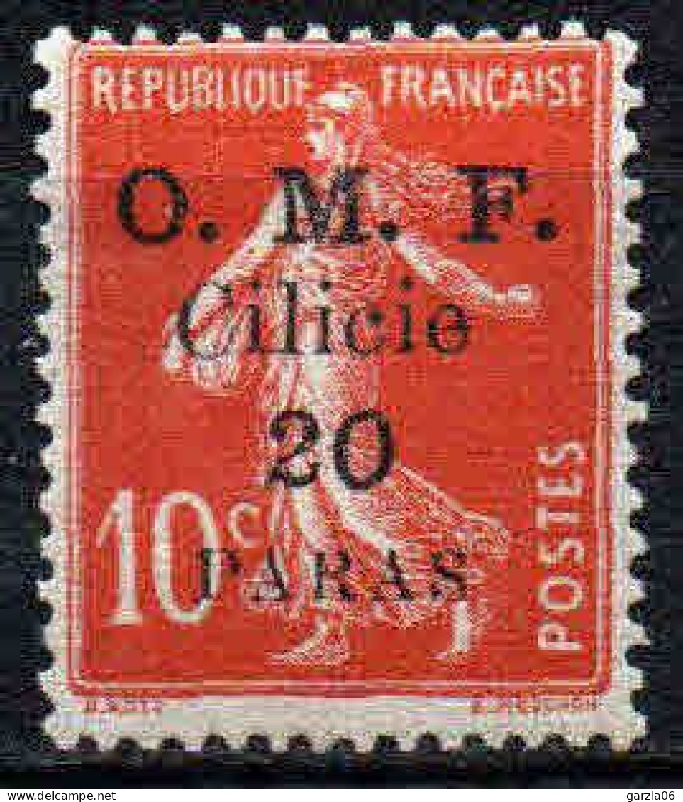 Cilicie  - 1920  - Tb De France Surch  - N° 91 - Neuf * - MLH - Unused Stamps