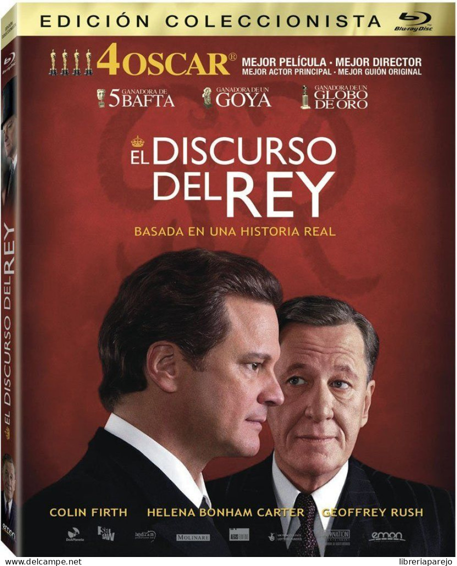 El Discurso Del Rey Blu Ray Edicion Coleccionista Nuevo Precintado - Autres Formats