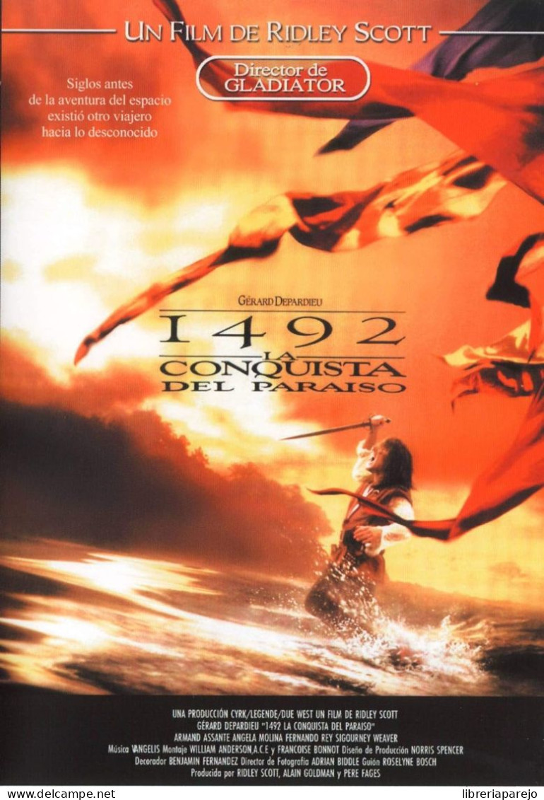 1492 La Conquista Del Paraiso Dvd Nuevo Precintado - Autres Formats