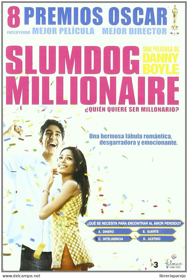 Slumdog Millionaire Dvd Nuevo Precintado - Autres Formats