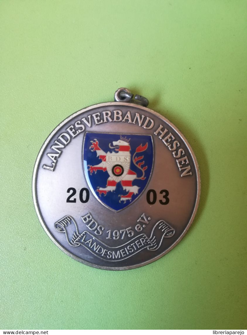 Medalla Antigua Landesverband Hessen 2003 Bds 1975 Landesmeister - Non Classés