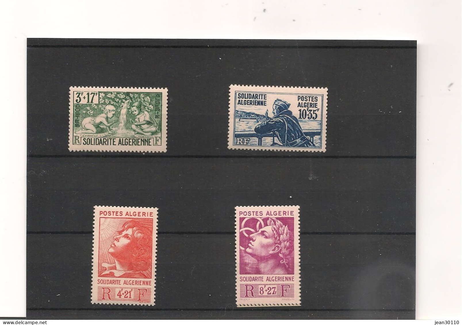 ALGÉRIE 1946 N°Y/T : 249/252** - Ungebraucht