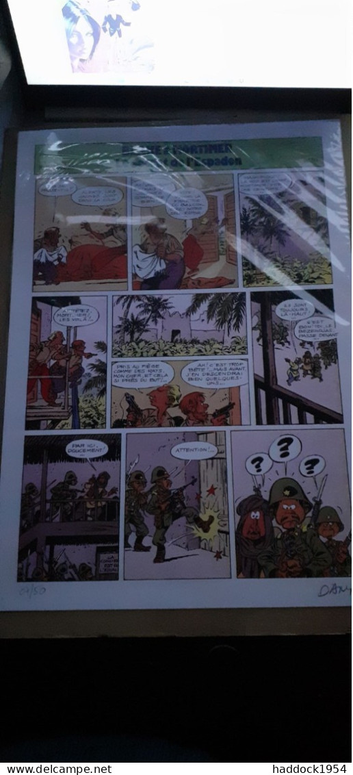 Le Secret De L'espadon Blake Et Mortimer DANY Bd Must 2023 - Disegni Originali