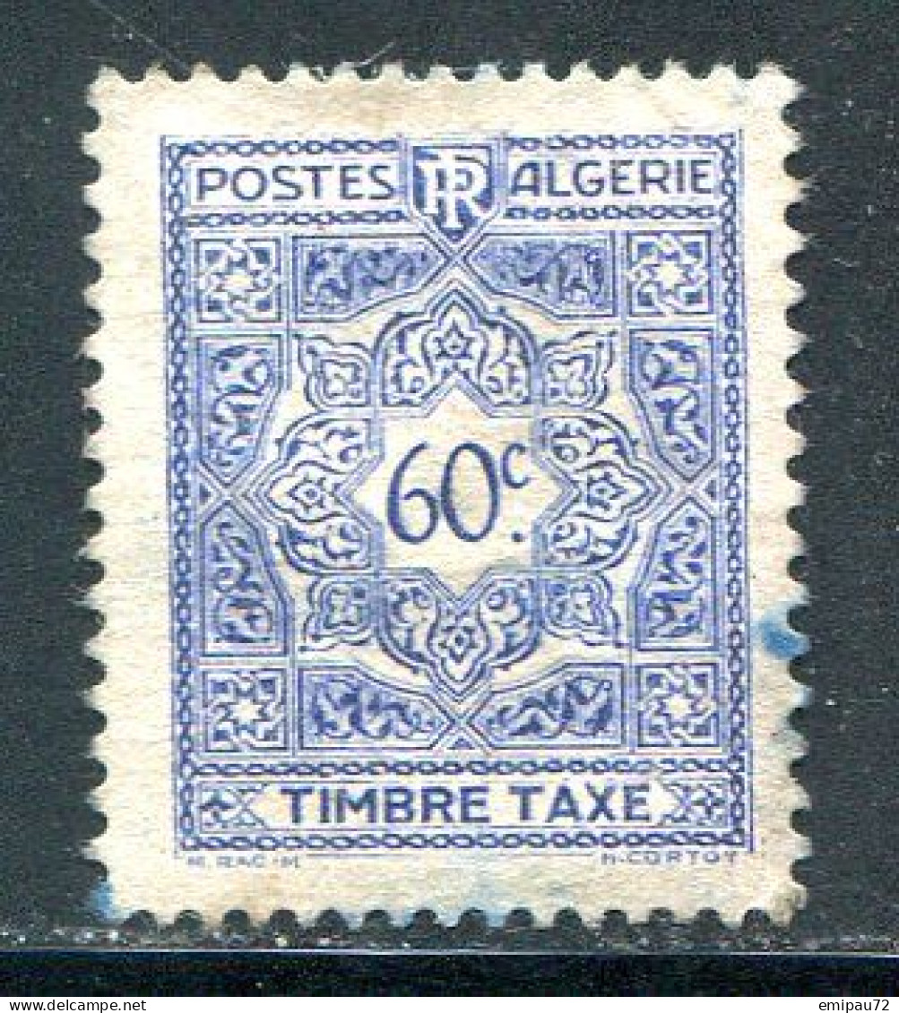 ALGERIE- Taxe Y&T N°36- Oblitéré - Timbres-taxe