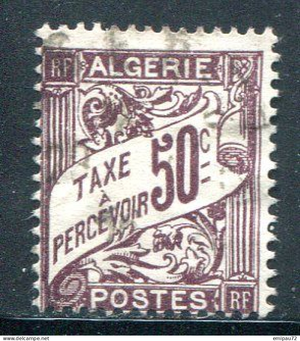 ALGERIE- Taxe Y&T N°7- Oblitéré - Timbres-taxe