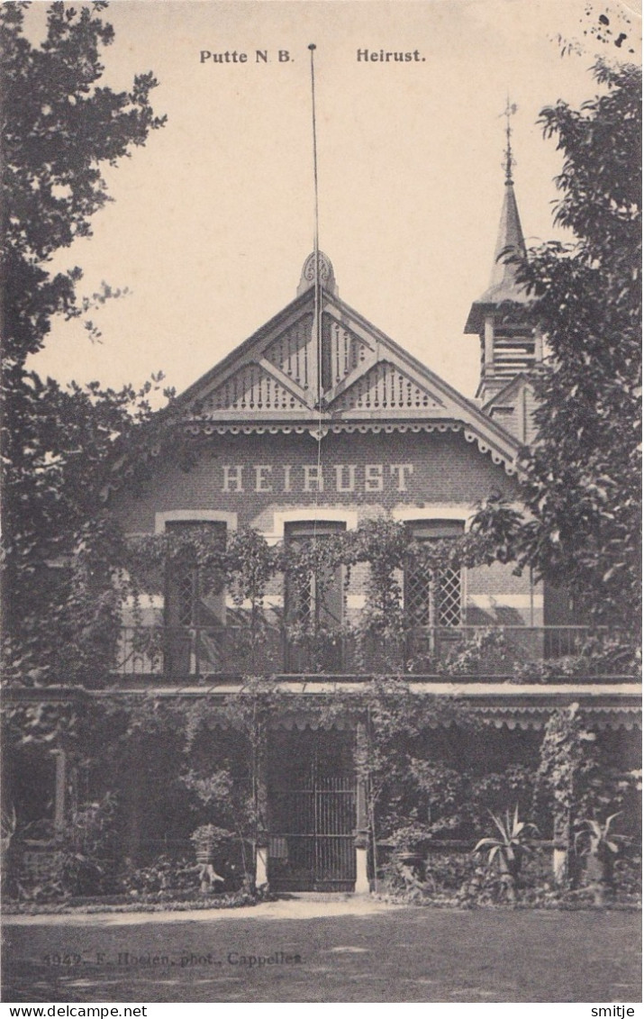 PUTTE KAPELLEN CA. 1910 VILLA HEIRUST - HOELEN KAPELLEN 4942 - Kapellen