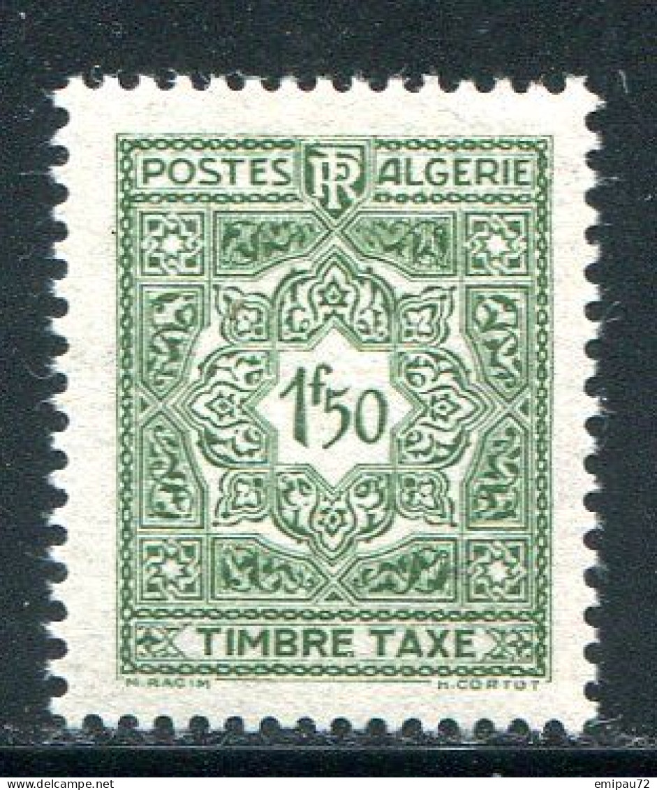 ALGERIE- Taxe Y&T N°38- Neuf Avec Charnière * - Timbres-taxe