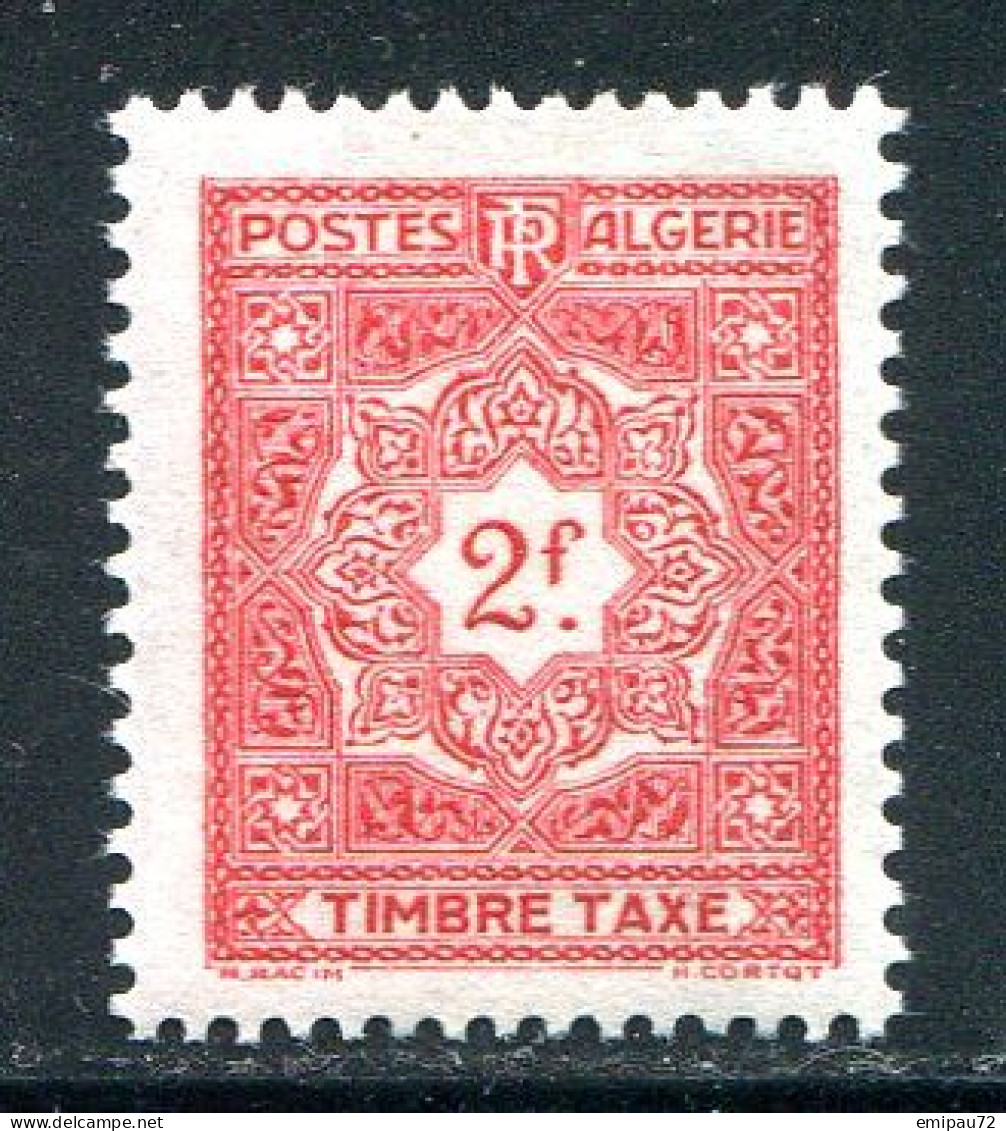 ALGERIE- Taxe Y&T N°39- Neuf Avec Charnière * - Timbres-taxe