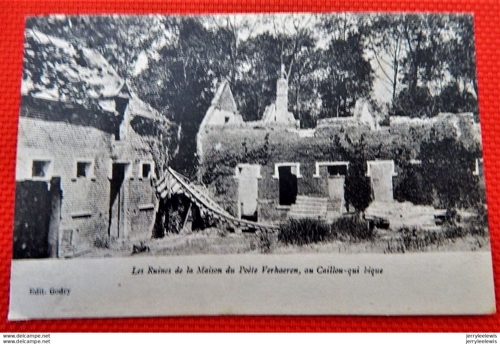 ROISIN -   Les Ruines De La Maison Du Poète Verhaeren, Au Caillou-qui-bique - Honnelles