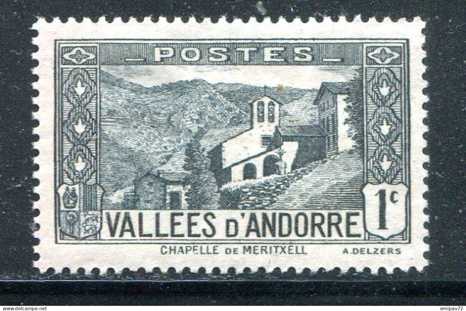 ANDORRE- Y&T N°24- Neuf Avec Charnière * - Unused Stamps