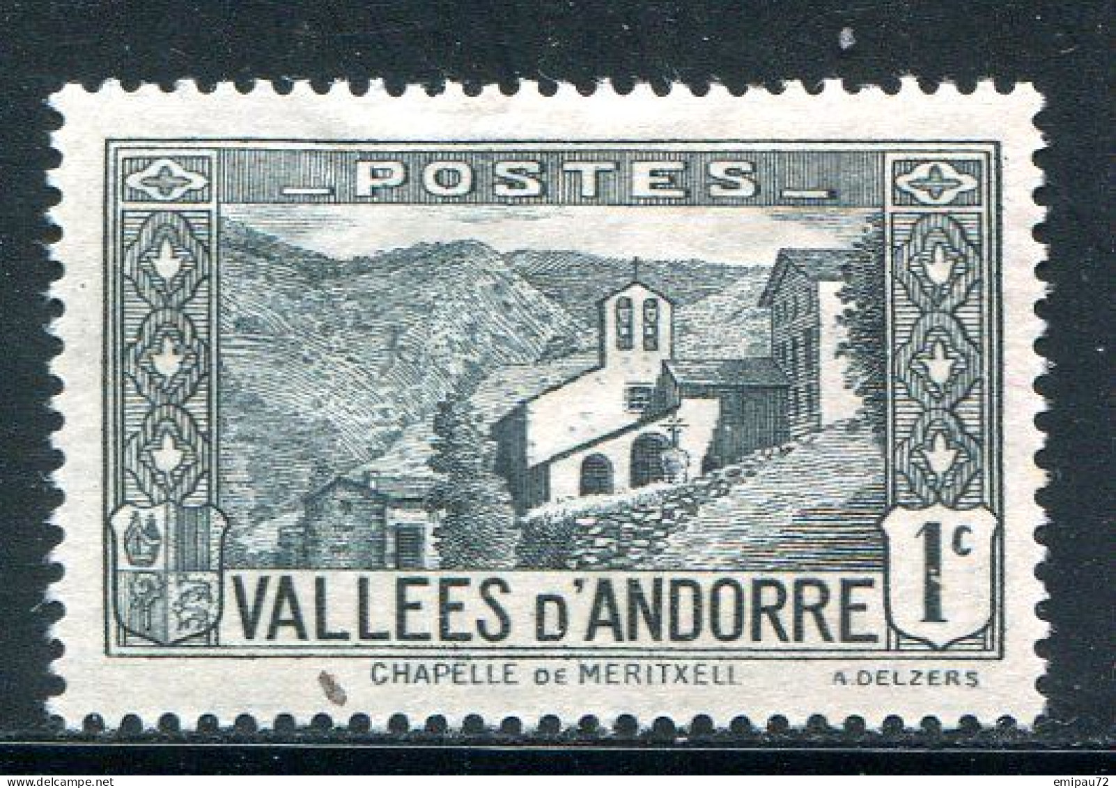 ANDORRE- Y&T N°24- Neuf Avec Charnière * - Unused Stamps