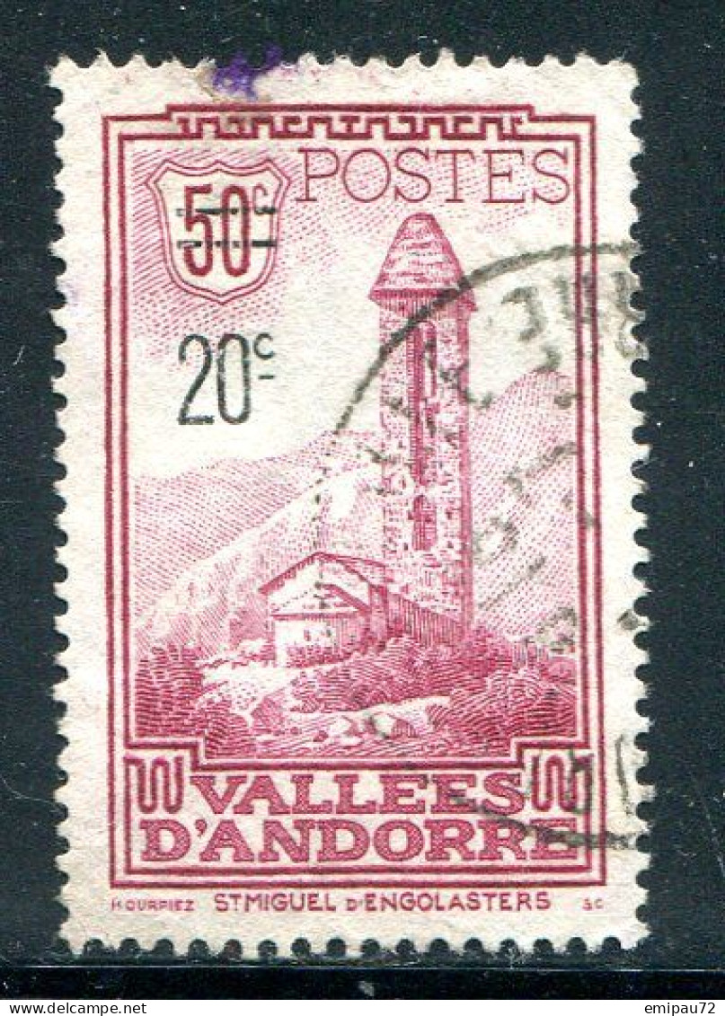 ANDORRE- Y&T N°46- Oblitéré - Used Stamps