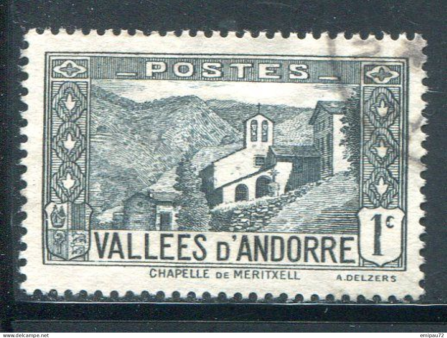 ANDORRE- Y&T N°24- Oblitéré - Usati