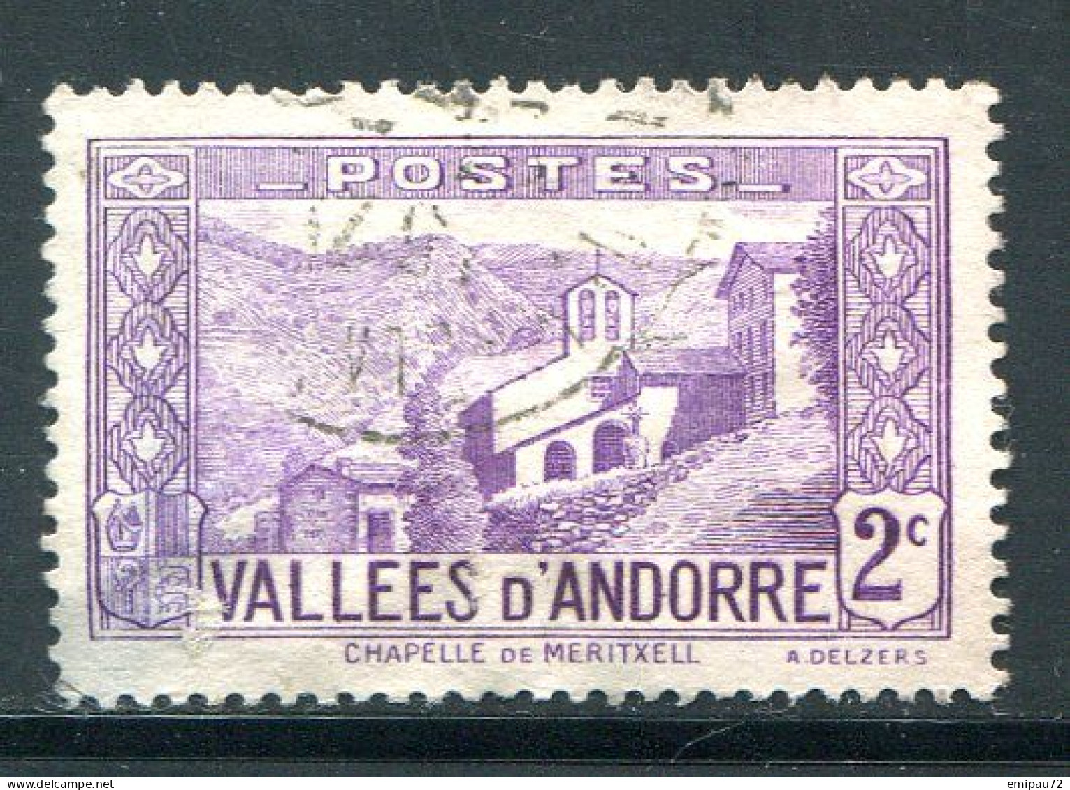 ANDORRE- Y&T N°25- Oblitéré - Used Stamps