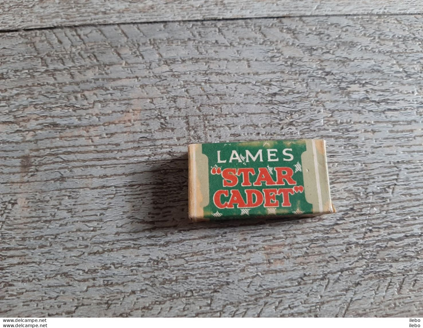 Ancienne Boîte Complète De 4 Lames De Rasoir Star Cadet - Hojas De Afeitar