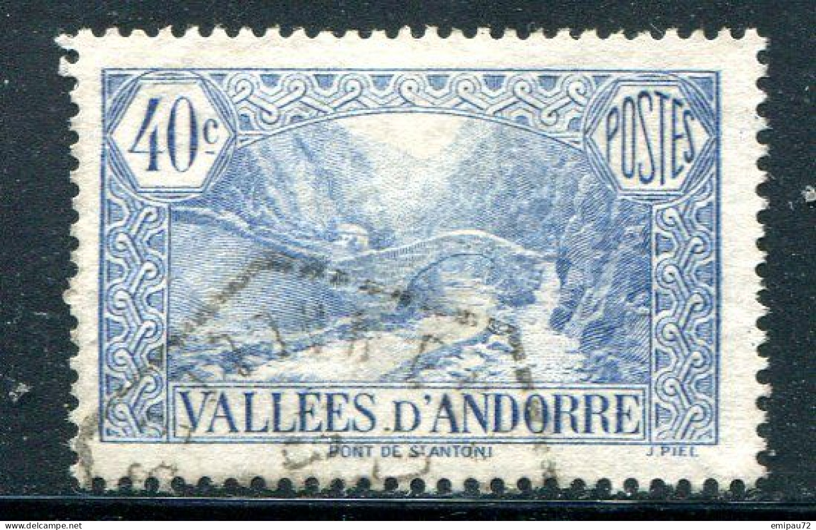 ANDORRE- Y&T N°33- Oblitéré - Used Stamps