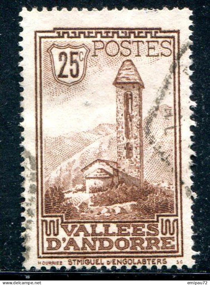 ANDORRE- Y&T N°31- Oblitéré - Used Stamps