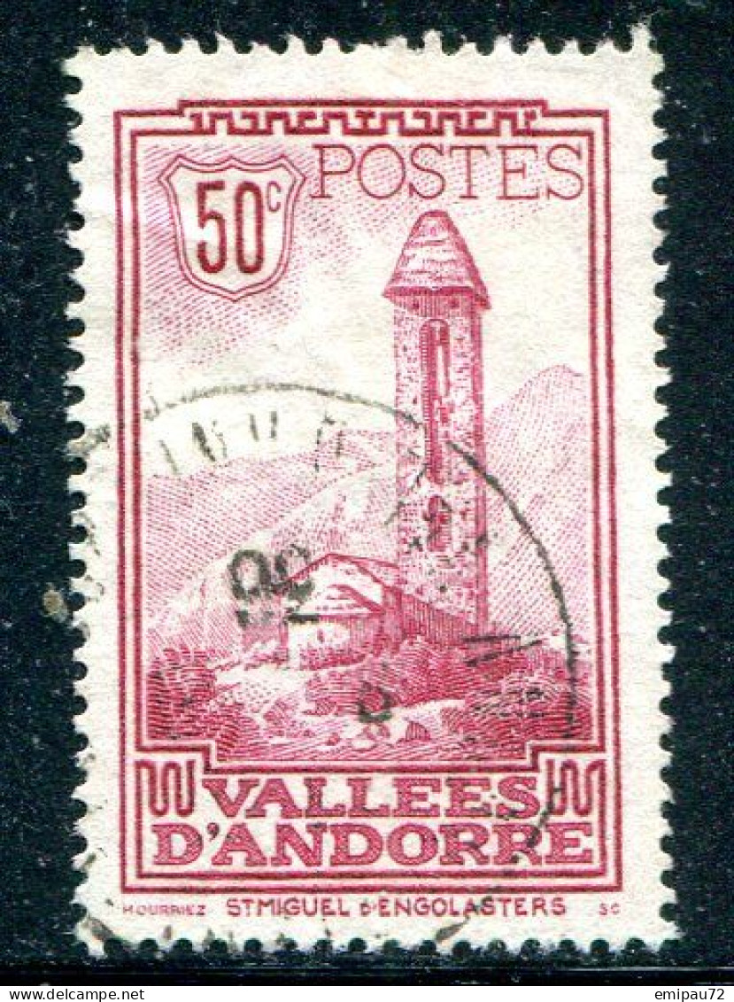 ANDORRE- Y&T N°35- Oblitéré - Used Stamps