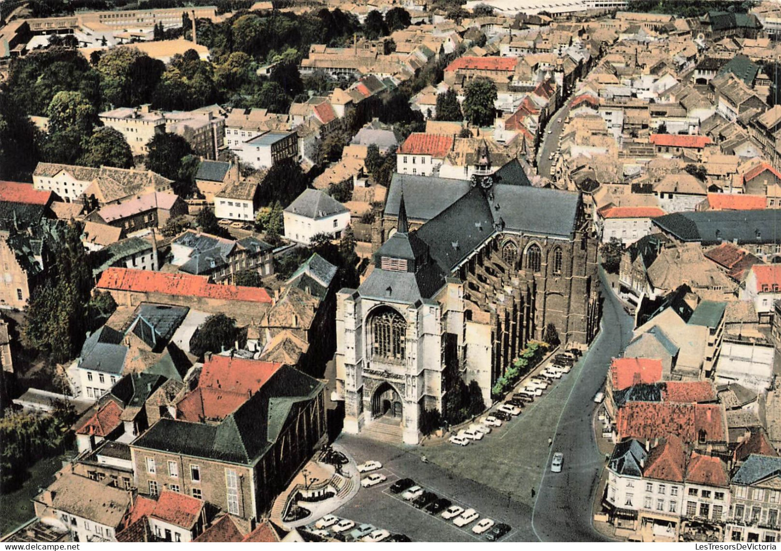 BELGIQUE - Diest - Vue Aérienne De La Ville - Colorisé - Carte Postale - Diest