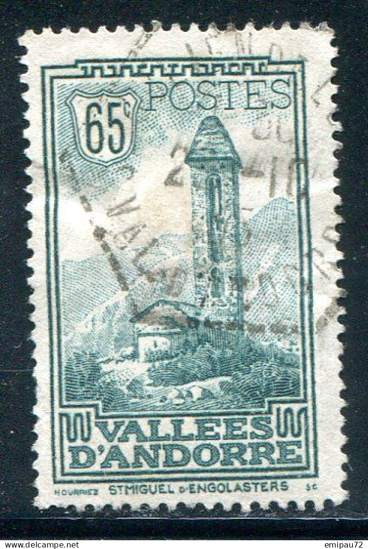 ANDORRE- Y&T N°36- Oblitéré - Used Stamps