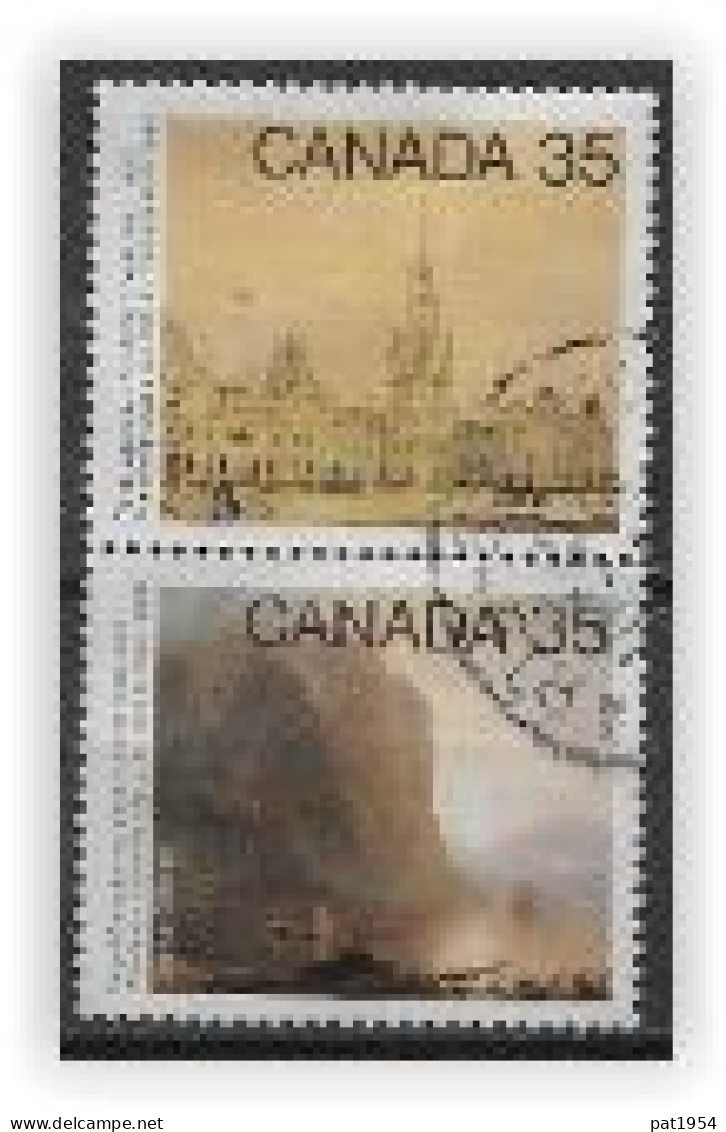 Canada 1980 N° 730/731 Oblitérés Peintures - Used Stamps