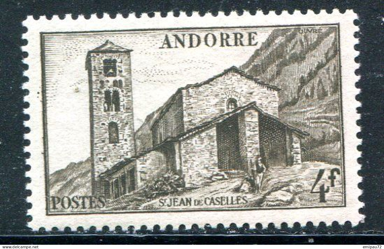 ANDORRE- Y&T N°122- Neuf Avec Charnière * - Unused Stamps